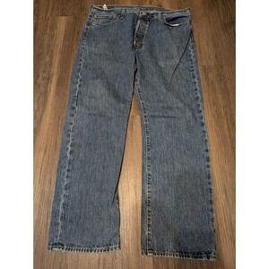 Levi's‎ 501 Jeans Straight Leg Button Fly Denim Pants Classic Fit W38 L32